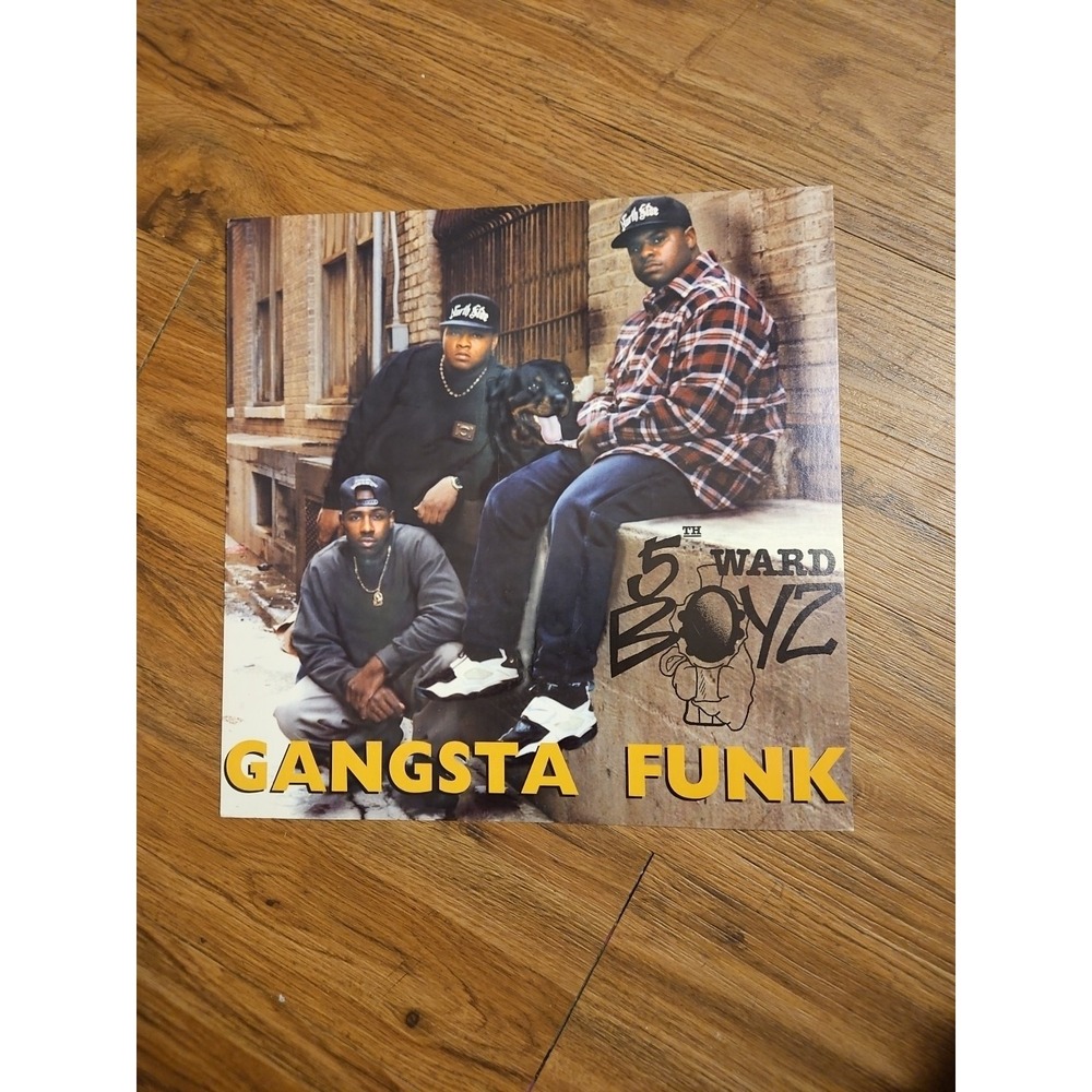 5th Ward Boyz Gangsta Funk Rare 12x12 Promo Poster Rap A‎ Lot